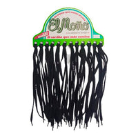 Cordones El Monio p/ Zapatilla 60 cms Negro 12 u
