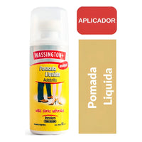 Pomada Liquida Wassington p/ Calzado Incolora Autobrillo 60 ml