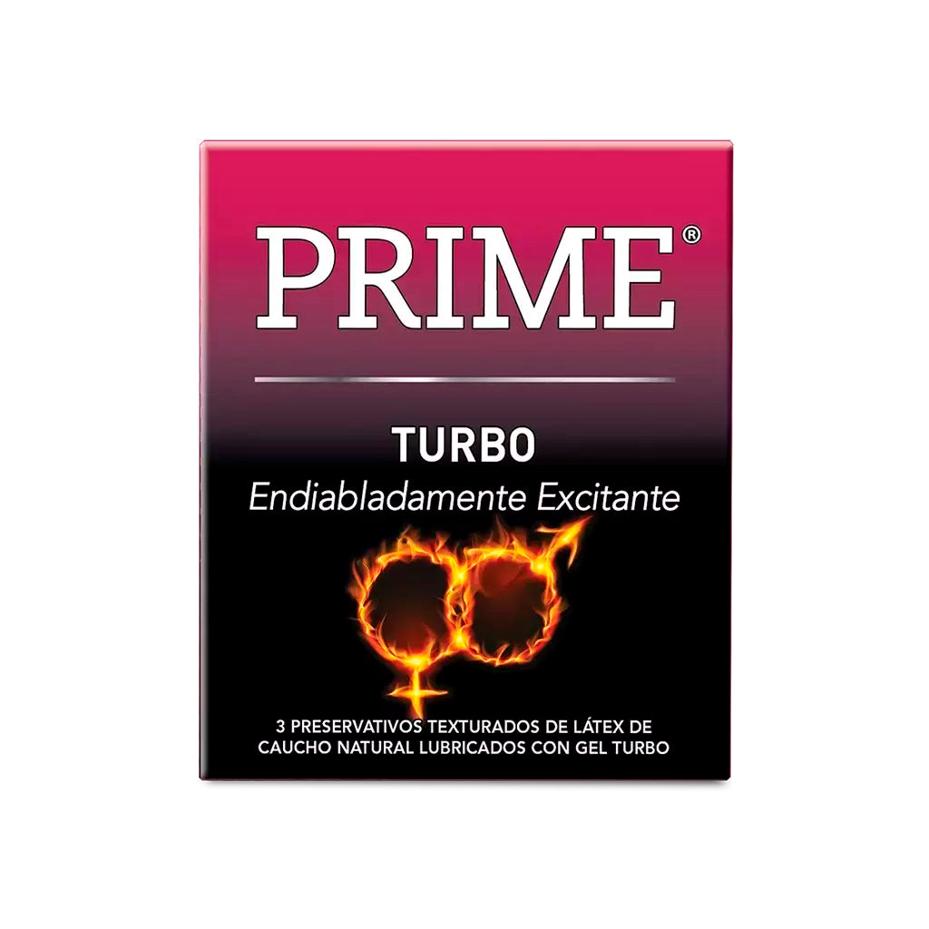Preservativo  Prime Turbo 3 u