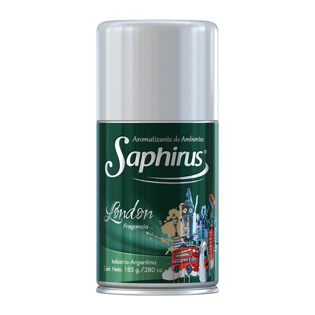 Aromatizante Aerosol Saphirus London 185 g