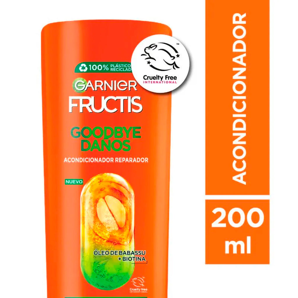 Acondicionador Fructis Garnier Goodbye Daños 200 ml