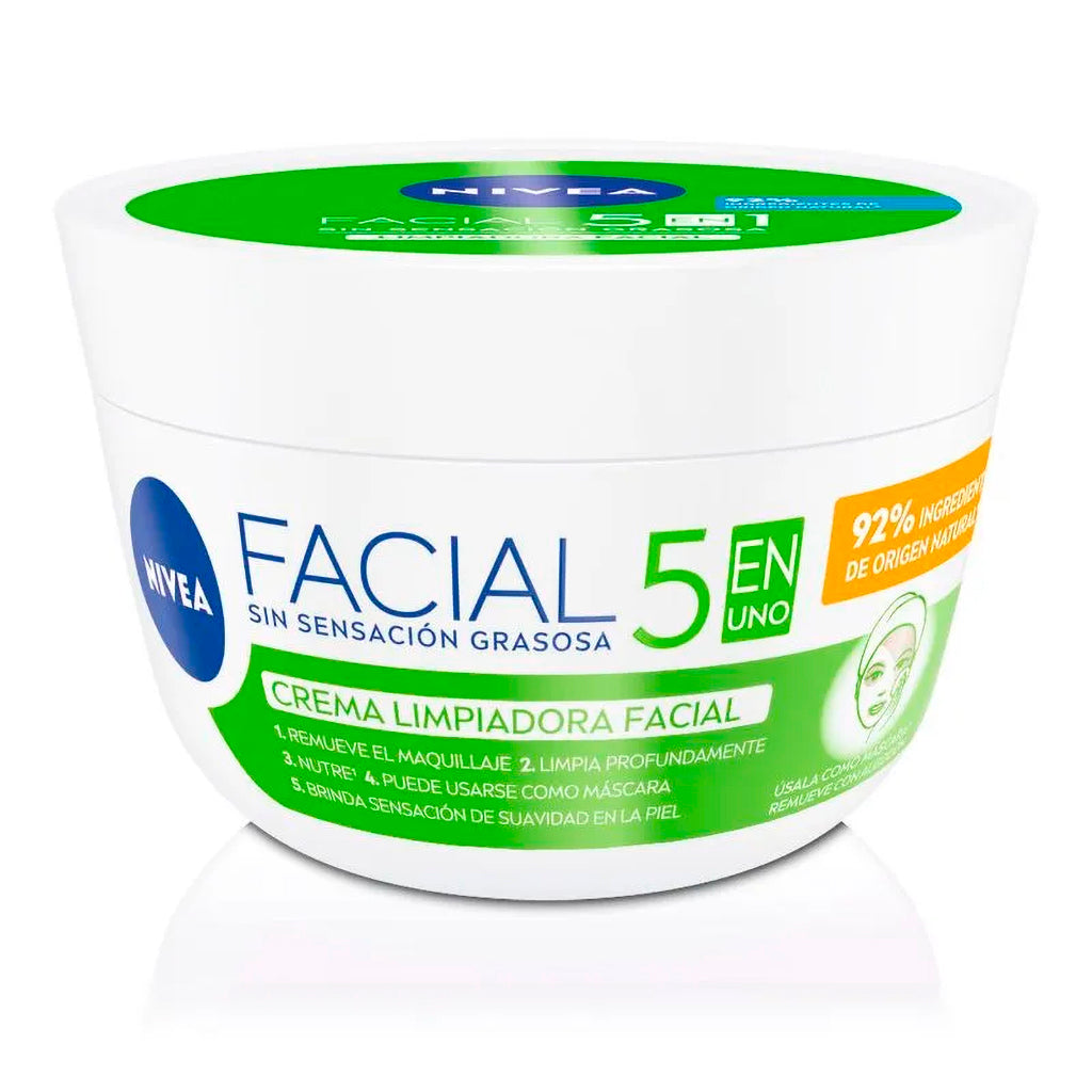 Crema Facial Nivea Limpiadora 5 En 1 Cuidado   100 ml