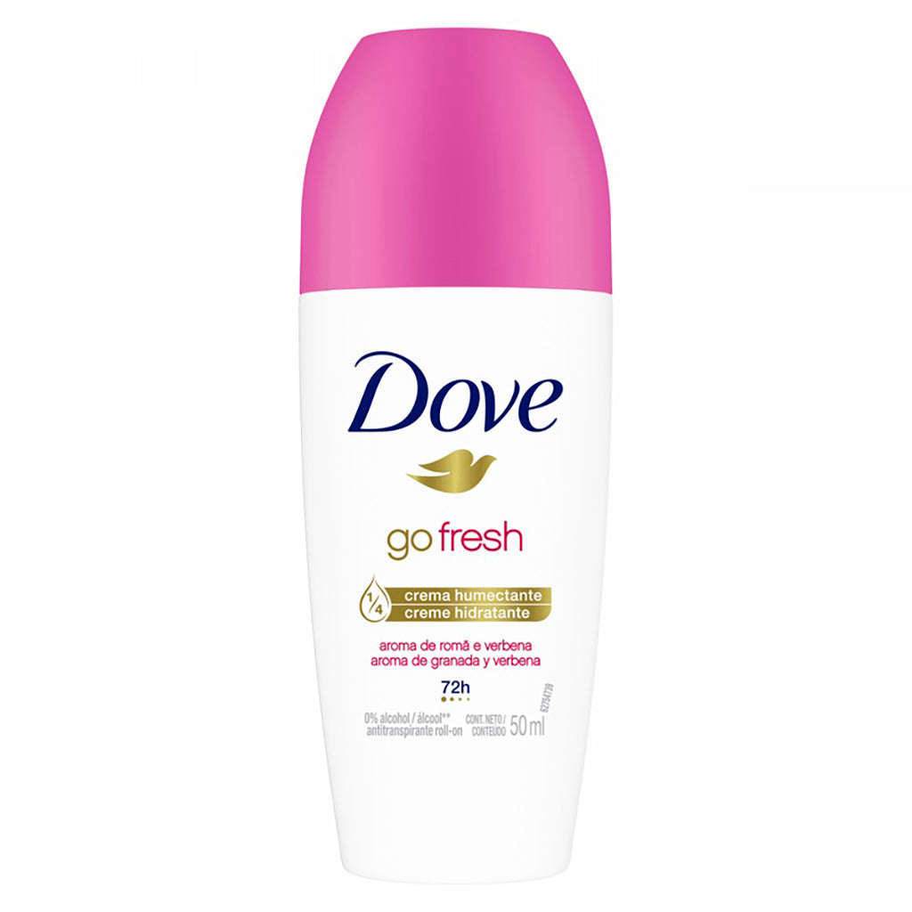 Desodorante Roll - On Dove Antitranspirante Fresh Care Granada y Verbena 50 ml