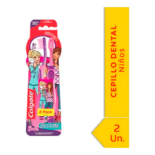 Cepillo Dental Colgate Barby +6 años 2 u