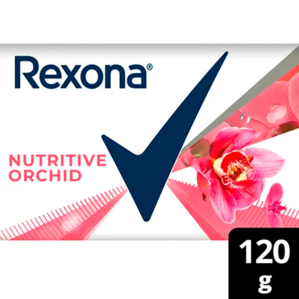Jabon Tocador Rexona Nutrit orchid 120gr