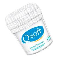 Qsoft 可生物降解一次性棉签，柔韧，100 支/包