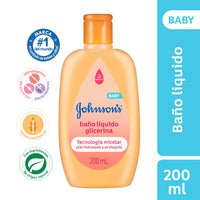 Baño Liquido Johnsons Glicerina 200 ml