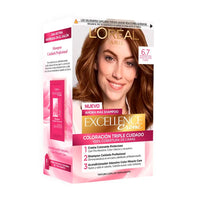 Kit De Coloración  Excellence Creme Loreal Paris Tono 6.7 Chocolate Puro 172,5 g