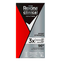 Desodorante  Barra Rexona Antitranspirante Clinical Sport Strength 48 g
