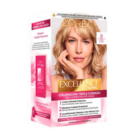 Kit De Coloración  Excellence Creme Loreal Paris Tono 8 Rubio Claro 172,5 g