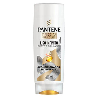 Acondicionador Pantene Pro-V Miracles Liso Infinito Suave & Brillante 400 ml
