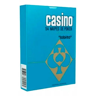 Naipes Casino Poker Plastificados "Lobito" 54 Cartas