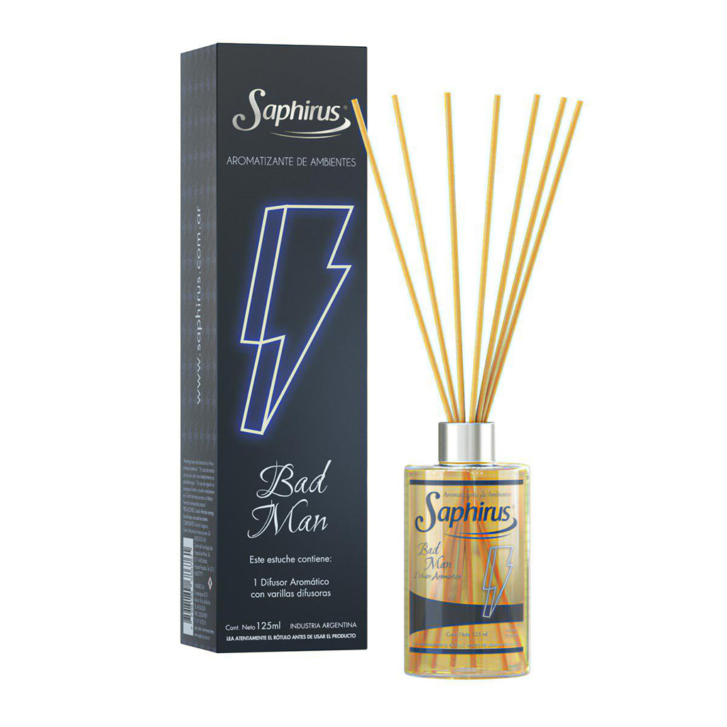 Aromatizante Difusor Saphirus Bad Man 125 ml