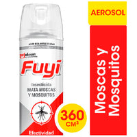 Fuyi 气雾剂驱蚊剂杀苍蝇蚊子 360 立方厘米