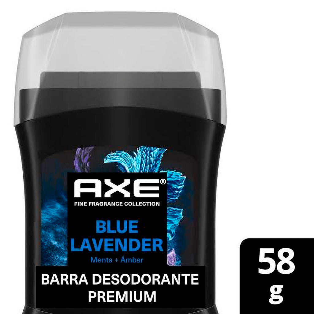 Desodorante En Barra Axe Blue Lavender  58 g
