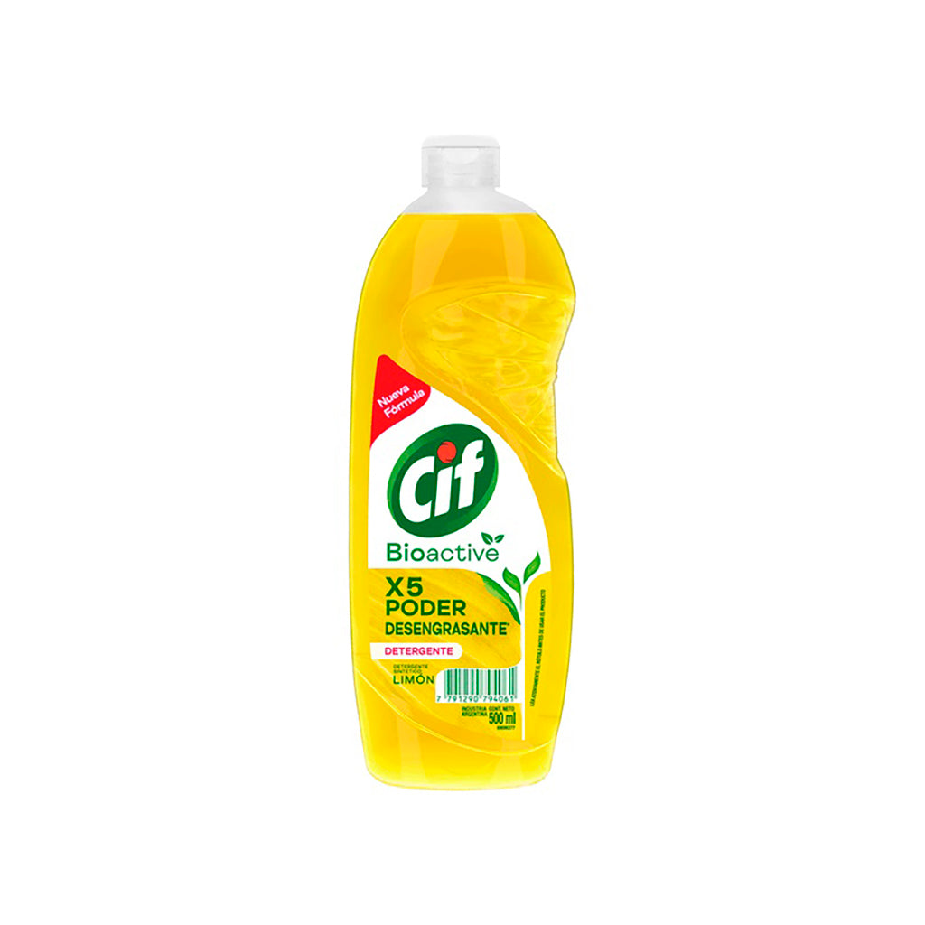 Detergente Cif Bioactive Limon 500 ml