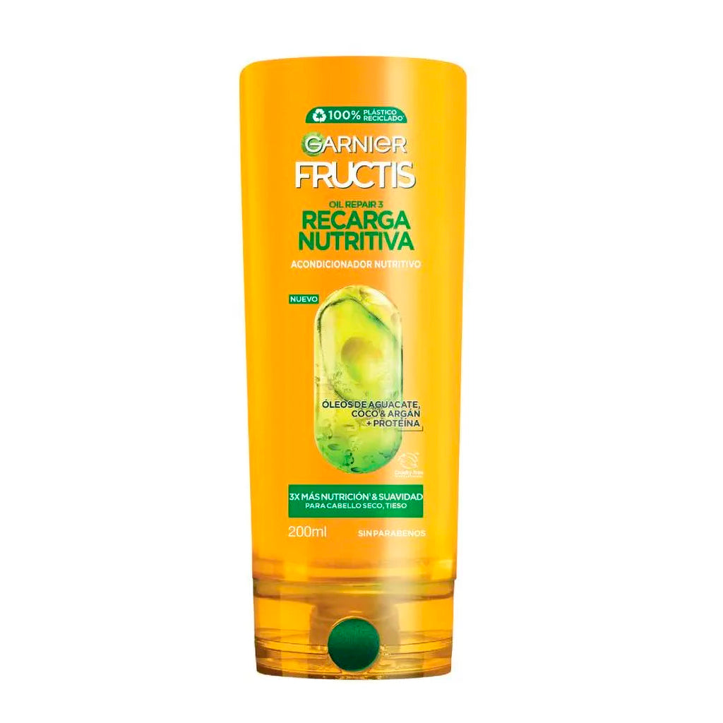 Acondicionador Fructis Garnier Oil Repair 3 Recarga Nutritiva  200 ml
