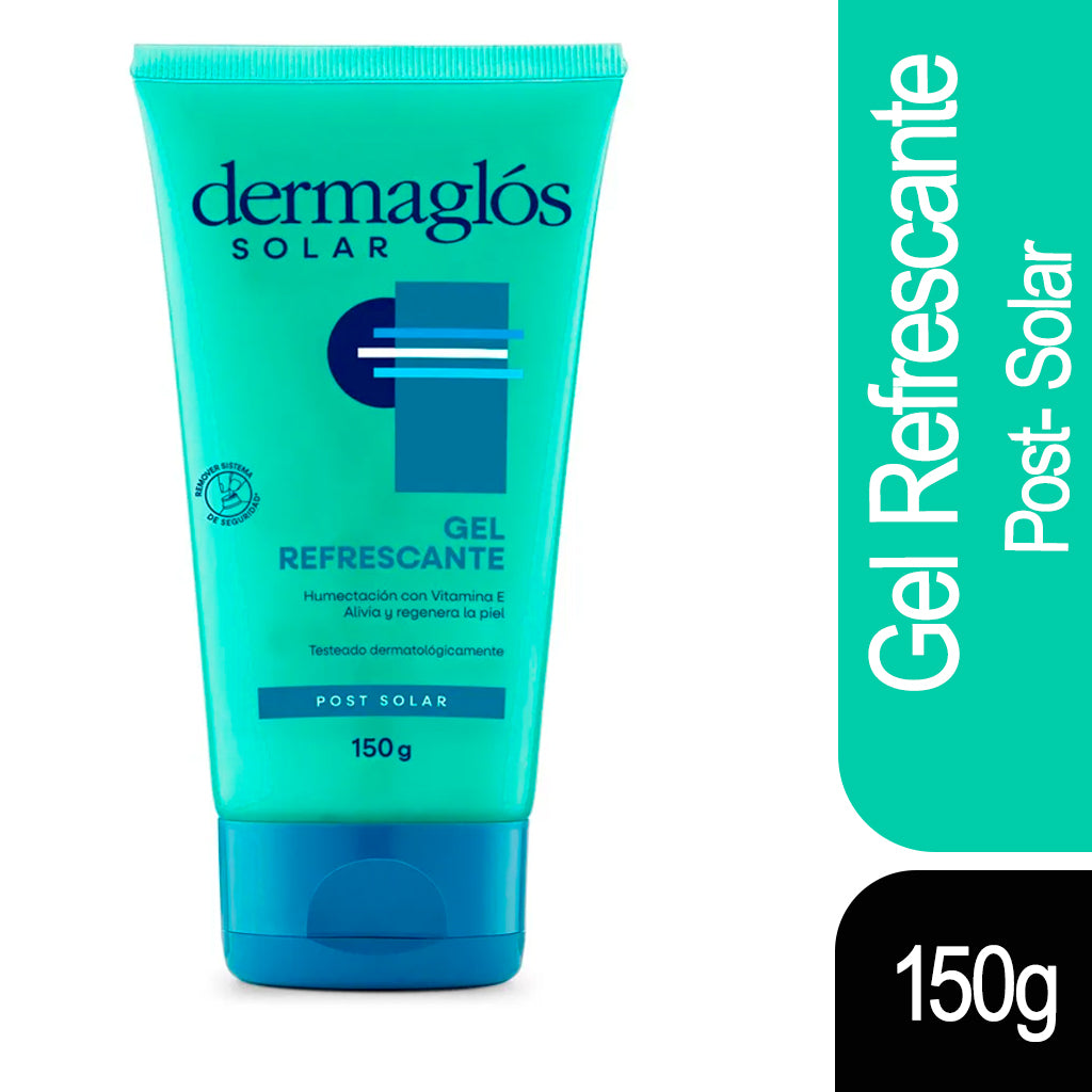 Post Solar Gel Dermaglos Refrescante Humectacion  150 g
