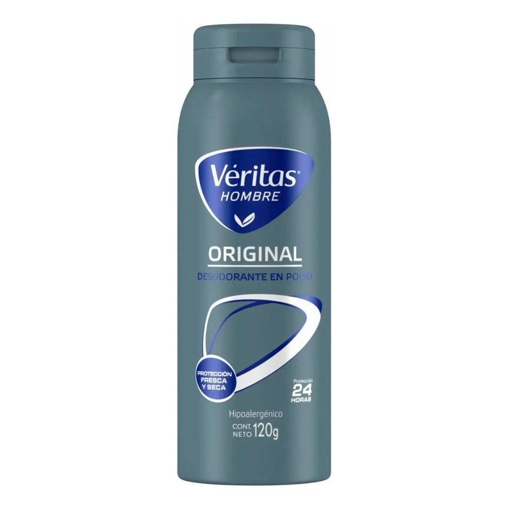 Talco en Polvo Veritas Hombre Original  120 g