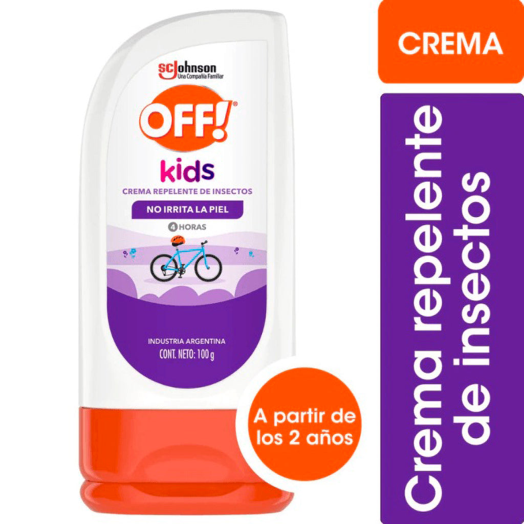 Repelente  Crema Off Kids contra Mosquitos  100 g