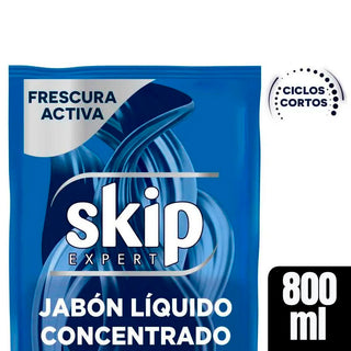 汰渍（Skip）浓缩洗衣液 专业去味 适用于快速洗涤 800毫升