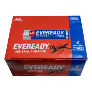 劲量 Eveready 碳锌 AA 电池，通用型，全新，48 节