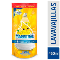 Detergente Repuesto Magistral Limon 450 ml