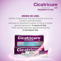Gel Cicatricure Cuerpo y Rostro p/ Cicatrices y Estrías 60 g