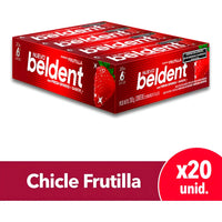 Chicle Beldent c/ Fresh Spark Sabor Frutilla 10 g