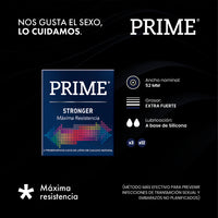 Preservativo  Prime Stronger 3 u