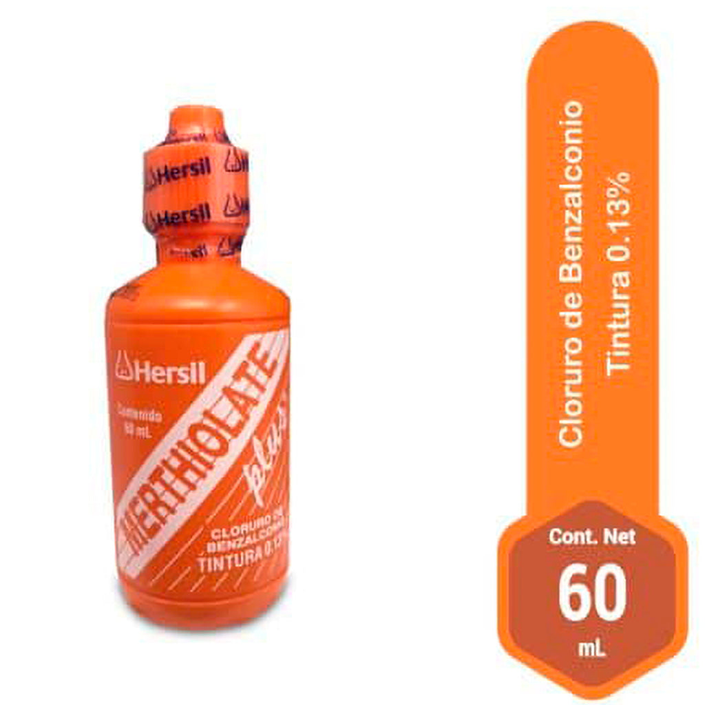 Merthiolate Generico Hersil 60 ml