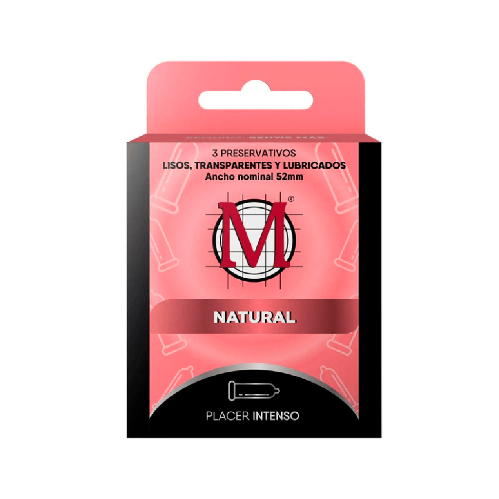 Preservativos Generico M Force Natural 3 u