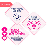Protectores Diarios Nosotras Multiestilo 20u