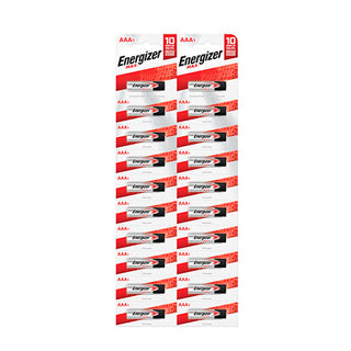 Pila Blister Energizer Bateria Alcalina AAA 20 u
