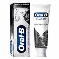 Dentifrico Crema Oral-B 3D White Mineral Clean c/ Carbon de Bambu 70 g