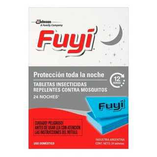 Repelente Tabletas Fuyi Insecticida Mata Mosquitos  24 u