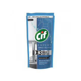 Limpiador Repuesto Cif Vidrios y Multiusos Expert 450 ml
