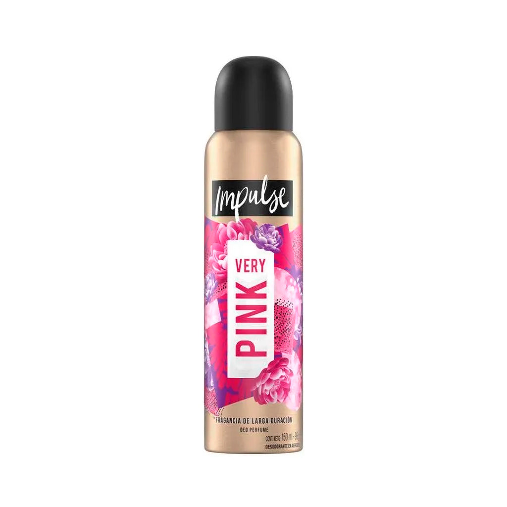 Desodorante Aerosol Impulse Very Pink 150 ml