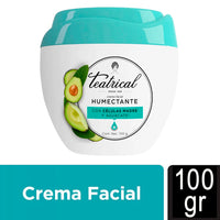 Crema facial Teatrical Humectante c/ Celulas Madre y Aguacate 100 gr