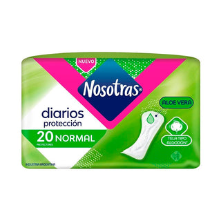 Protectores Diarios Nosotras Normal  20u
