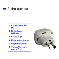 Porta-Tabletas Generico Aparato Repelente de Mosquitos s/ Cable