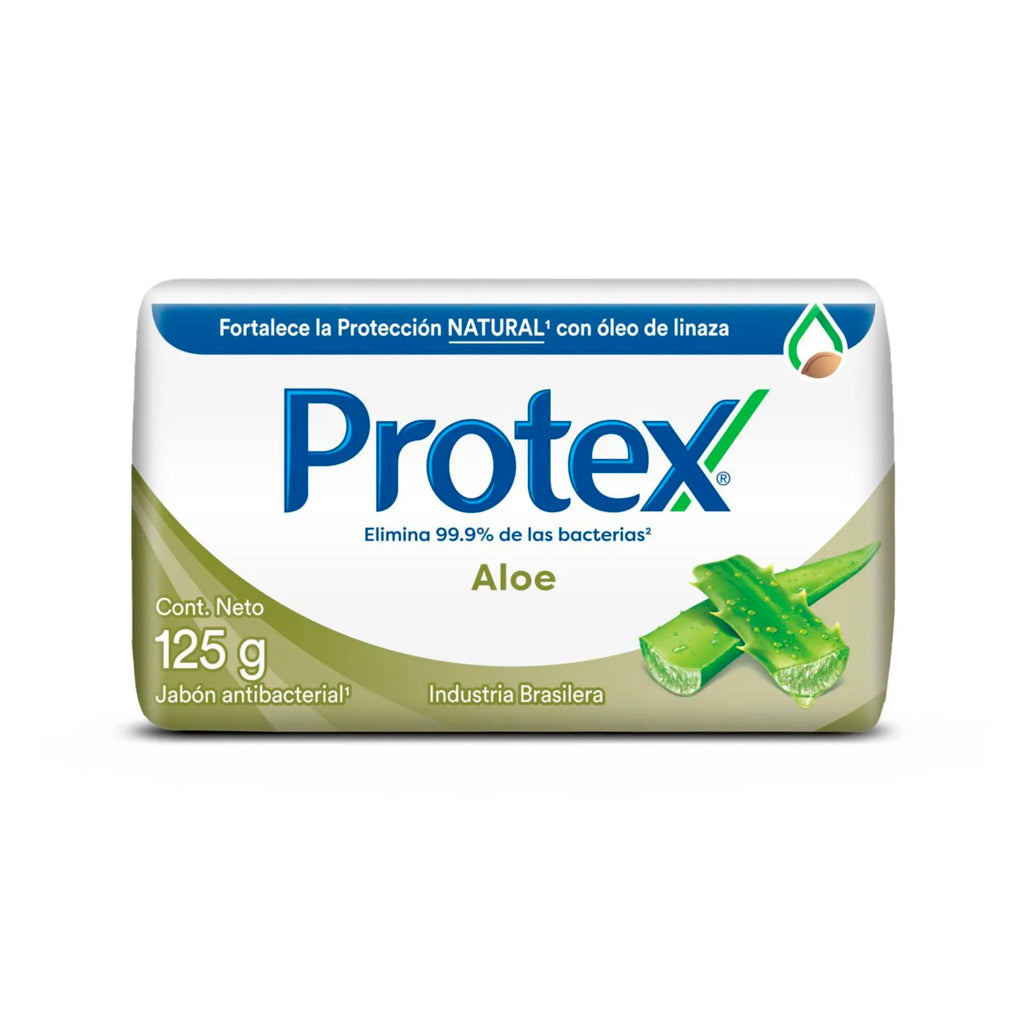 Jabon Tocador Protex Proteccion Antibacterial Natural c/ Aloe 125 g