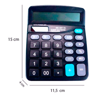 Calculadora Electronica Generico KK - 837B 12 Digit