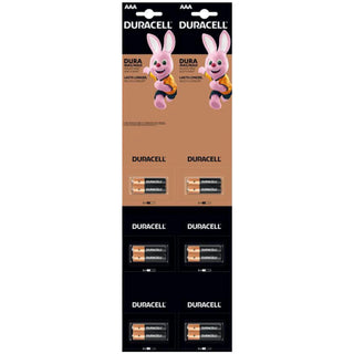 Pila Blister Duracell Bateria Alcalina AAA 12 u