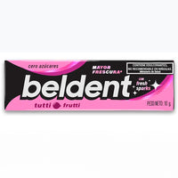 Chicle Beldent c/ Fresh Sparks Sabor a Tutti Fruti 10 g