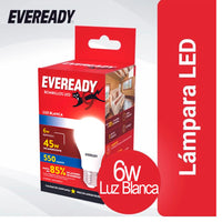 Lampara Led Eveready Fria  6w