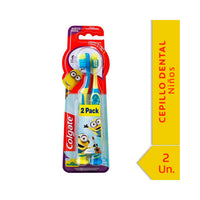 高露洁小黄人牙刷 6岁以上 2支装