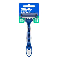 Afeitadora Desechable  Gillette  Prestobarba 3 Filos 10 u  + 2 Derma Protect
