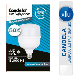 Lampara Led Candela High Power Fria  48w