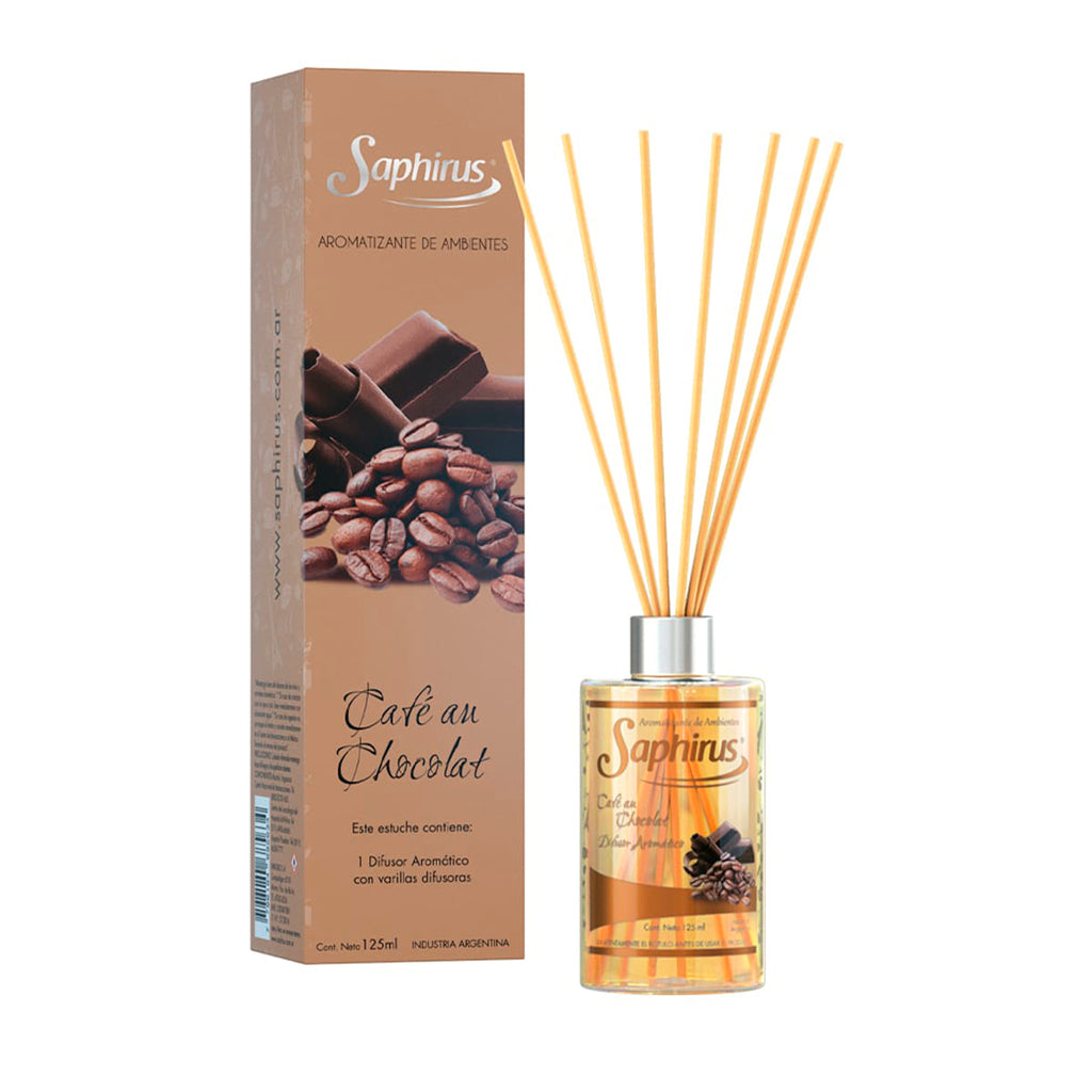 Aromatizante Difusor Saphirus Cafe au Chocolat 125 ml
